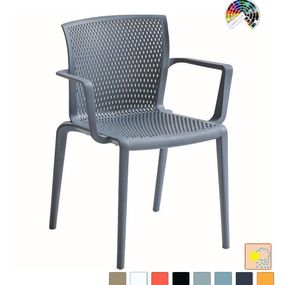 ALBA -  ALBA Dizajnová gastro stolička SPIKER plast