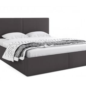 BMS Manželská posteľ HAILEY | bez matraca 140 x 200 cm Farba: Grafit