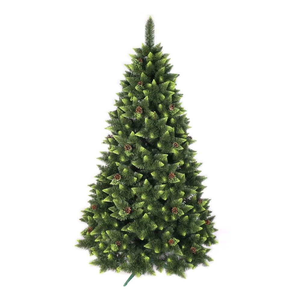 Umelý vianočný stromček zdobená borovica Vianočný stromček, výška 220 cm