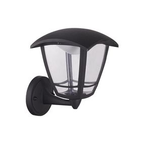 Ecolite ZGL001B-NA - LED Vonkajšia nástenná lampa LED/8W/230V IP44