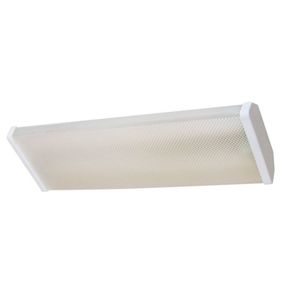 Müller-Licht Stropné svietidlo Prismatik LED 18W nízka spotreba, hliník, plast, G13, 9W, P: 123.7 cm, L: 16.4 cm, K: 5.9cm