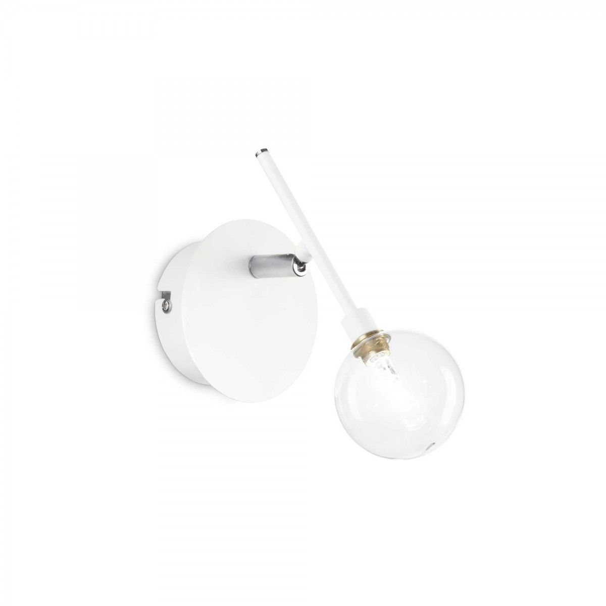 Ideal Lux 200378 nástenné svietidlo Maracas Ap1 1x2W | G4 - biela