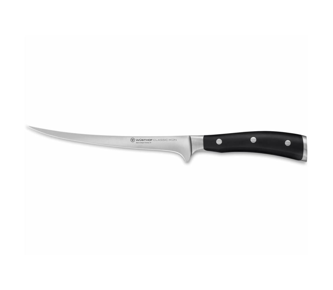 Wüsthof - Kuchynský nôž filetovací CLASSIC IKON 18 cm čierna