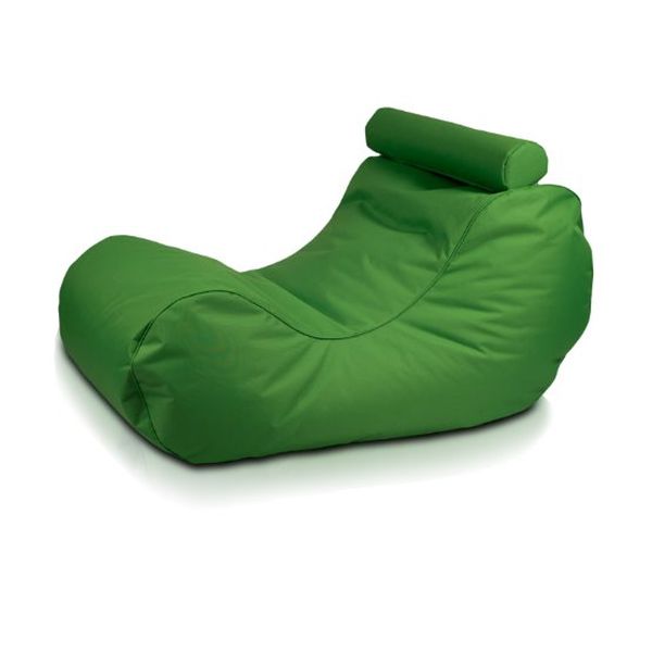 Sedací vak Ležadlo XL polyester TiaHome - Zelená