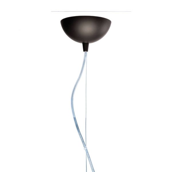 Kartell FL/Y závesné LED svietidlo, hnedé matné, Obývacia izba / jedáleň, PMMA, E27, 15W, K: 33cm