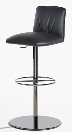 POTOCCO - Barová stolička BLOSSOM s kruhovou podnožou (bez operadiel)
