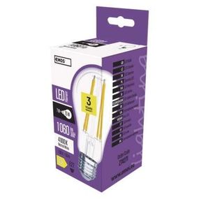 EMOS LED žiarovka Filament A60 / E27 / 7 W (75 W) / 1 060 lm / neutrálna biela, 1525283241