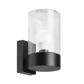 BRUMBERG Cooquee vonkajšie nástenné svietidlo IP65, hliník, sklo, E27, 8W, L: 12 cm, K: 21.4cm