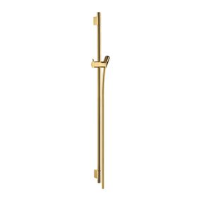 Hansgrohe Unica - S Puro sprchová tyč 90 cm so sprchovou hadicou, leštený vzhľad zlata 28631990
