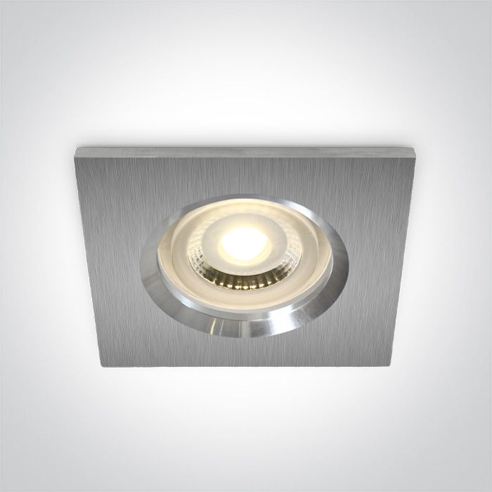 Vonkajšie podhľadové svietidlo ONE LIGHT ext. kúpeľňové svietidlo 50105R1/AL
