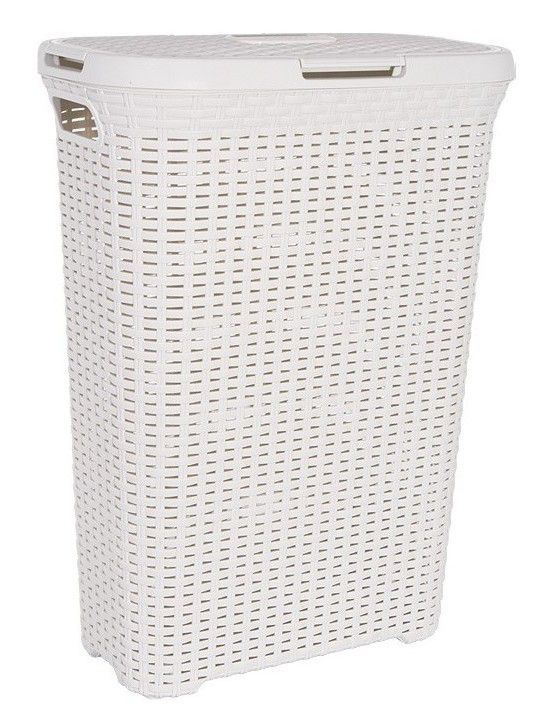 CURVER STYLE RATTAN 30461 Kôš na bielizeň 40 l krémová