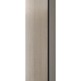 CERSANIT - Nábytkový stĺpik VIRGO šedý dub s čiernou úchytkou S522-035