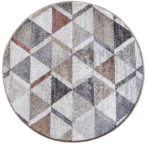 Kusový koberec Mondo 56/EHB kruh Ø 120 cm