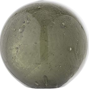 Bloomingville Sklenené ťažidlo Ball Green