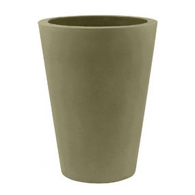 VONDOM - Samozavlažovací kvetináč CONO ALTO 35x100 - khaki