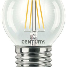 CENTURY LED FILAMENT MINI GLOBE ČIRÁ 4W E27 4000K 470Lm 360d 45x72mm IP20 CEN INH1G-042740