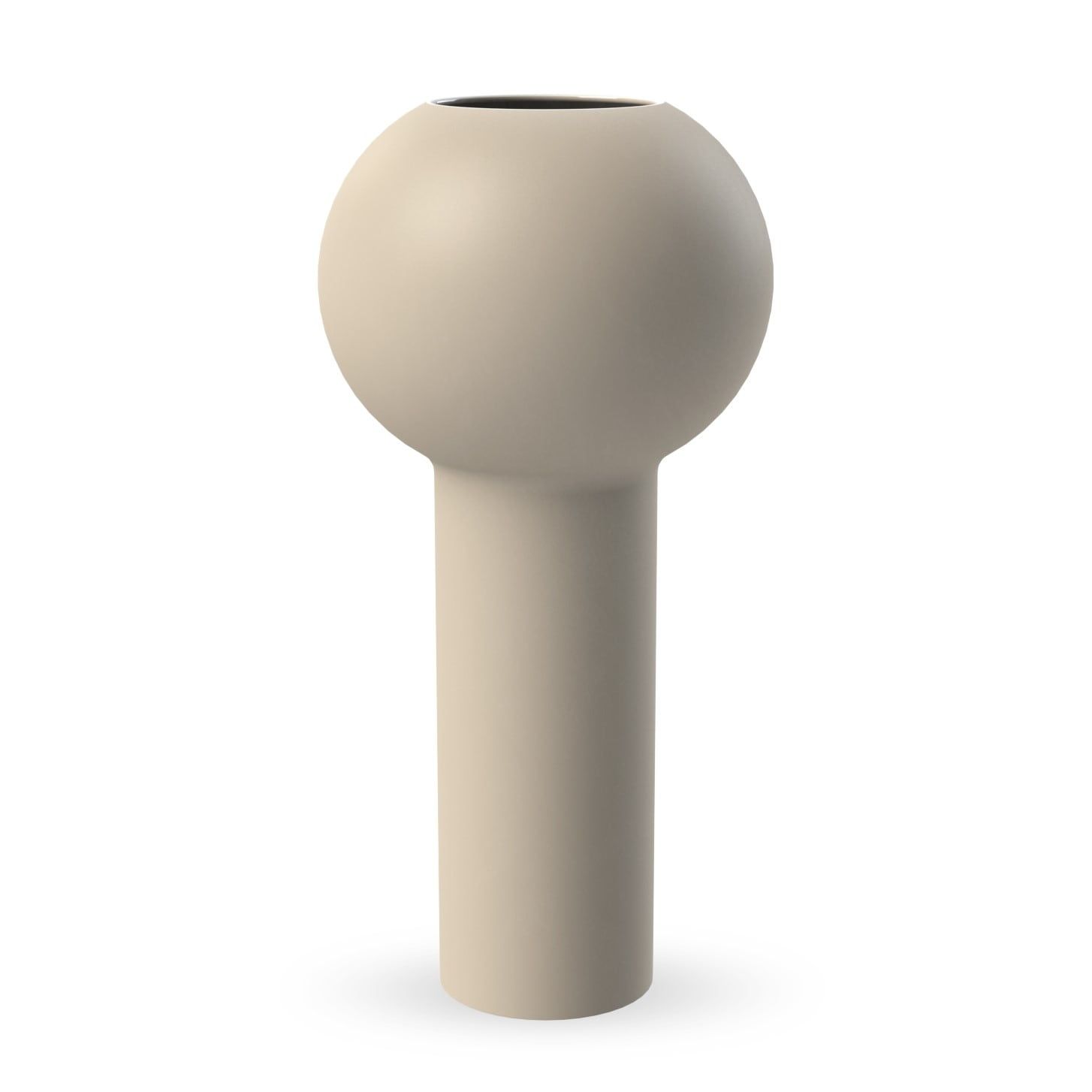 COOEE Design Keramická váza Pillar Sand 24 cm