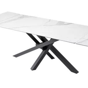 RIFLESSI - Skladací stôl SHANGAI s keramickou doskou (12 mm)