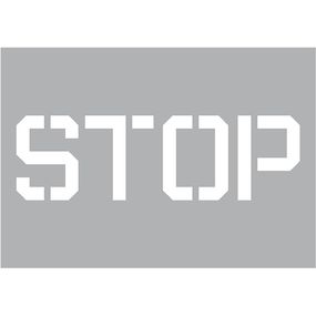 Šablóna STOP ST421