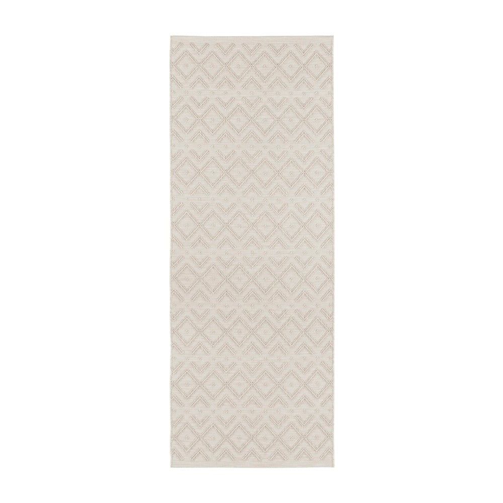 Krémovobiely behúň Zala Living Harmony, 76 × 200 cm