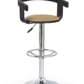 Barová stolička H-8 Wenge + Coffee