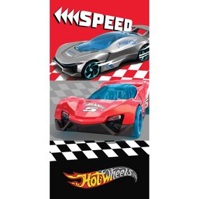 Detská osuška Hot Wheels Speed 70x140 cm