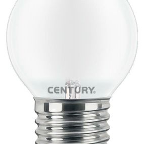 CENTURY LED FILAMENT MINI GLOBE SATEN 6W E27 6000K 806Lm 360d 45x72mm IP20 CEN INSH1G-062760