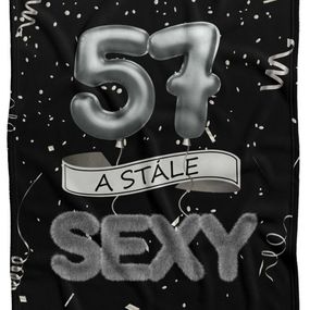 Deka Stále sexy – Čierna (vek: 57, Podšitie baránkom: NE)