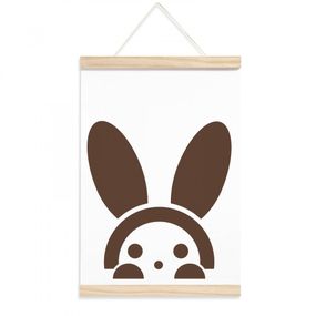 Pieris design Detský plagát - vyjúci zajačik