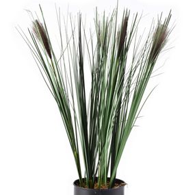 Umělá květina GRASS 54 cm zelená