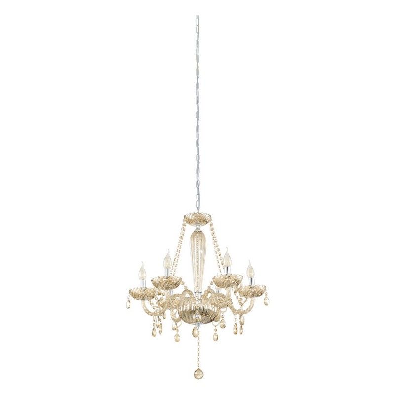 Eglo Chandeliers 39092 BASILANO luster 6xE14 koňak