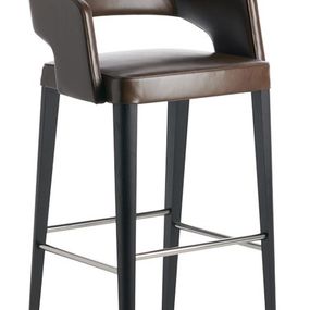POTOCCO - Barová stolička JOLLY so štvornohou podnožou