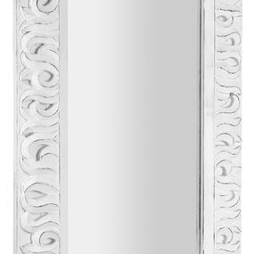 Zeegras IN421 zrkadlo v ráme, 70x100cm, biela Antique