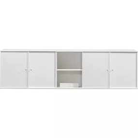 Biela nízka komoda 220x61 cm Mistral - Hammel Furniture