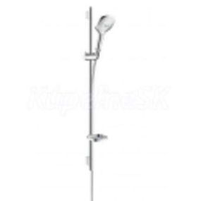 HansGrohe Raindance Select E - Sprchová súprava 120, 3 prúdy, biela/chróm 26621400