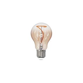 LED Žiarovka FILAMENT SHAPE A60 E27/4W/230V 1800K hnedá