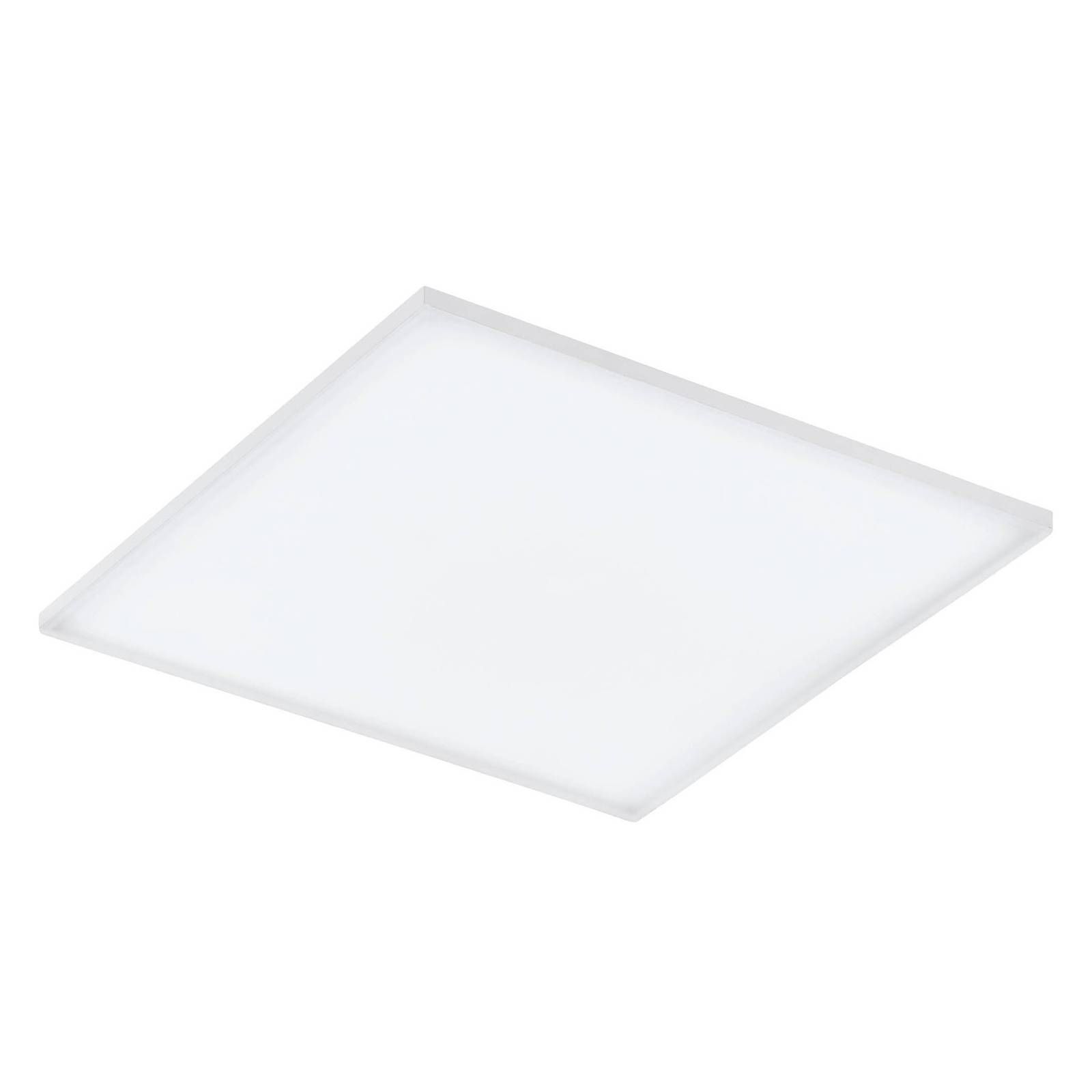 EGLO connect Turcona-C stropné LED svetlo 60x60 cm, Obývacia izba / jedáleň, hliník, oceľ, plast, 30W, P: 59.5 cm, L: 59.5 cm, K: 6cm