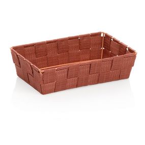 KELA Koš Alvaro 23x15 cm plast cihlová KL-24561