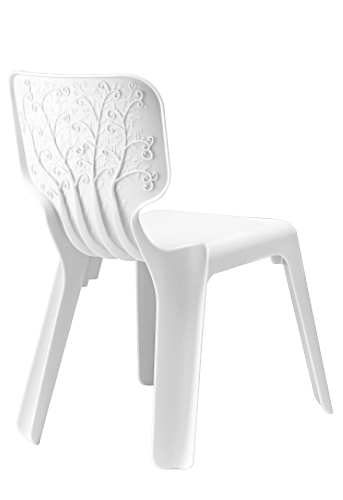 MAGIS - Detská stolička ALMA - biela