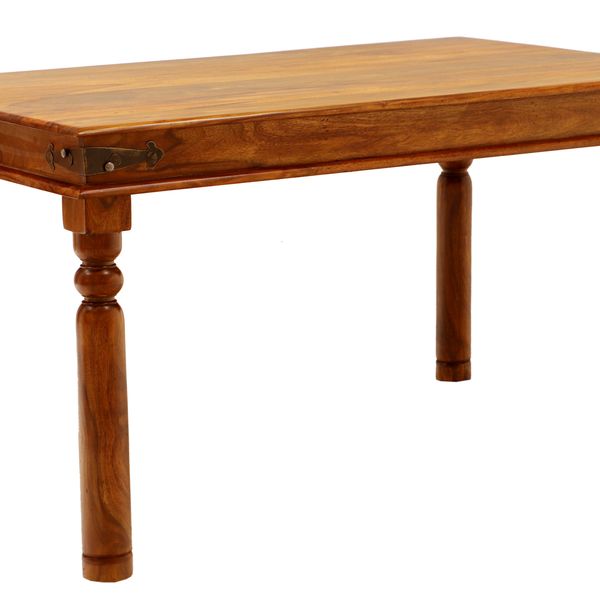 Jedálenský stôl Jali 140x90 z indického masívu palisander - Natural