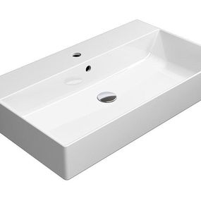 GSI - KUBE X keramické umývadlo 80x47 cm, biela ExtraGlaze 9422111