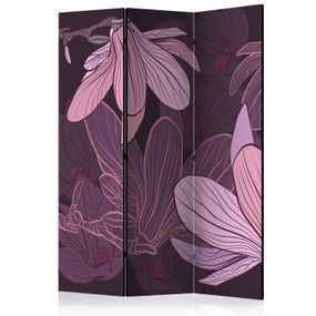 Artgeist Paraván - Dreamy flowers [Room Dividers]