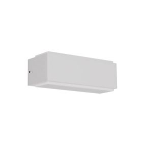 Redo 90400 - LED Vonkajšie nástenné svietidlo DASH LED/9W/230V 4000K IP65 biela