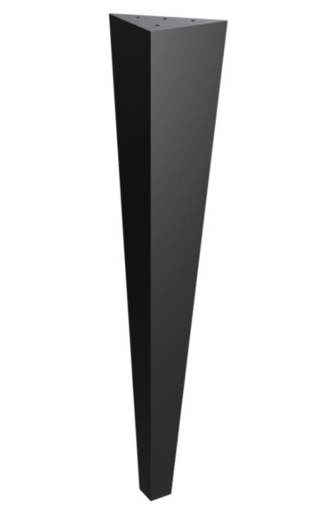 RMP Stolová noha Demetra 72 cm čierna NOHA015/72