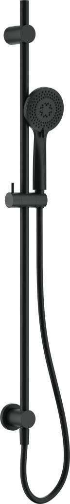 DEANTE DEANTE - Arnika čierna - Sprchový set, 1funkčný, s posuvnou tyčou - skrytý konektor NQA_N61K