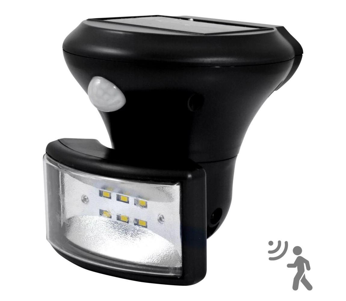 LED Solárny reflektor so senzorom LED/5W/3,7V IP44