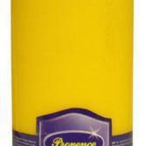 Provence Neparfumovaná sviečka PROVENCE 16cm žltá