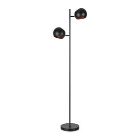 Čierna stojacia lampa Edgar - Markslöjd