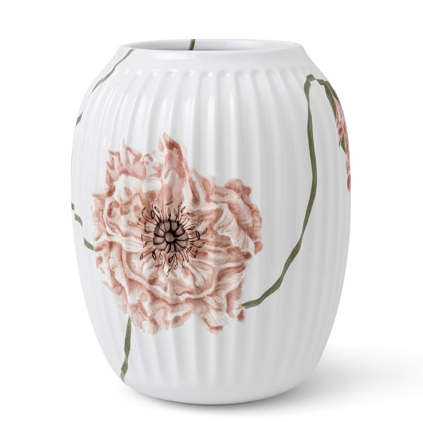 KÄHLER Porcelánová váza Hammershøi Poppy 20 cm