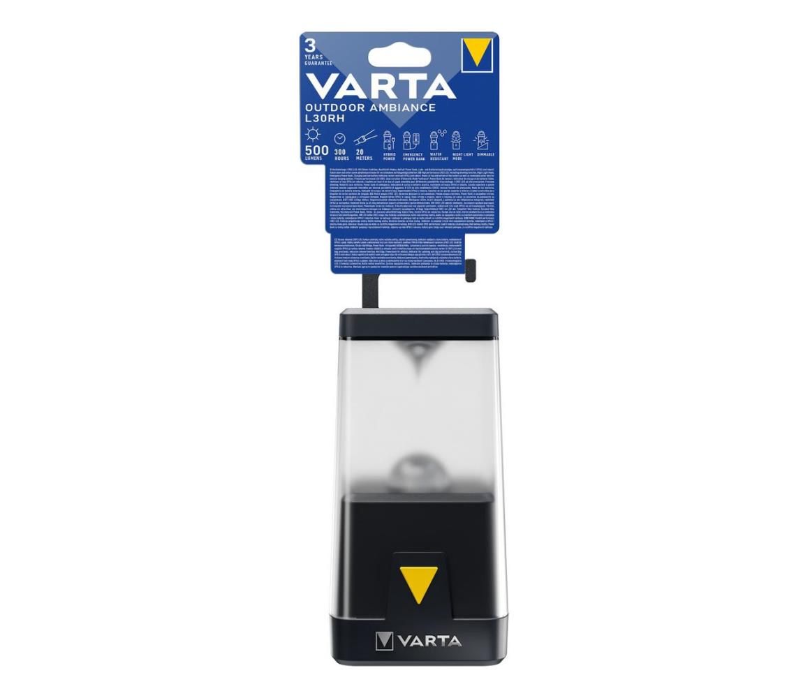 Varta 18666101111 -LED Stmievateľná campingová baterka OUTDOOR AMBIANCE LED/3xAA